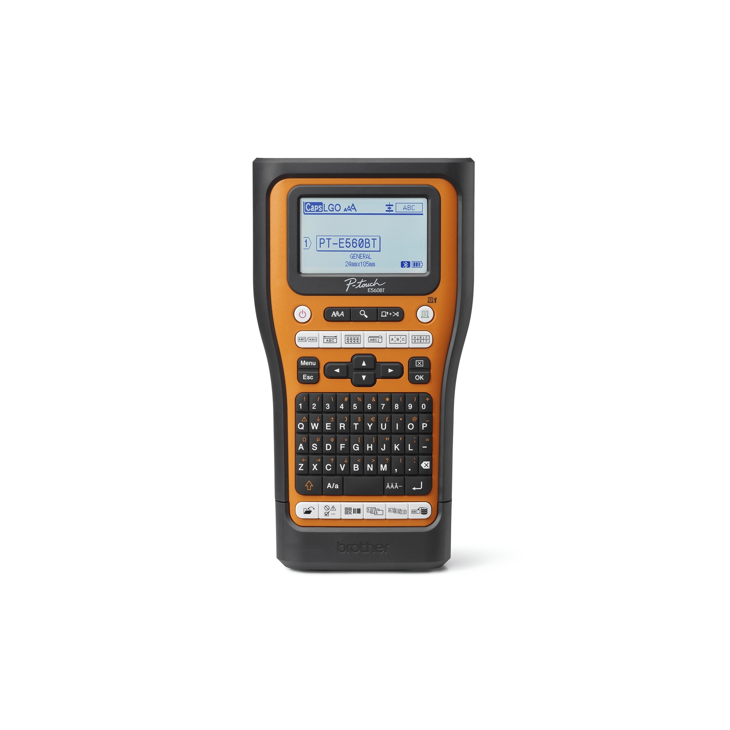 Rotuladora Electrónica Brother USB/BT Negra (PT-E560BT) - Imagen 2
