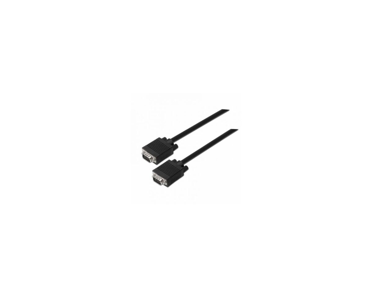 Alternative view of Cable AISENS SVGA HDB15 M-M Negro 5m (A113-0070)