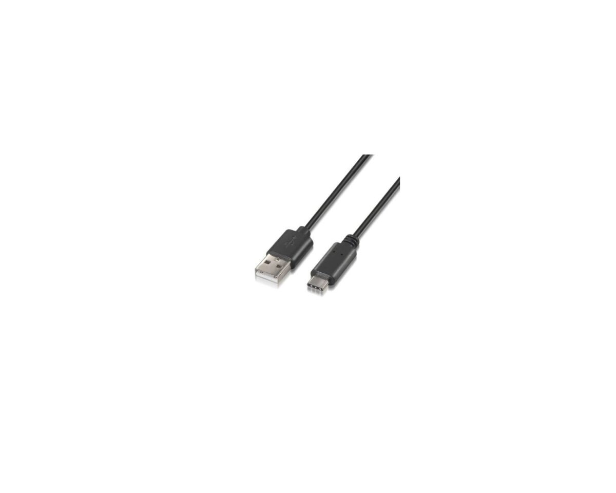 Alternative view of Cable AISENS USB-C/M a USB-A/M 0.5m Negro (A107-0050)