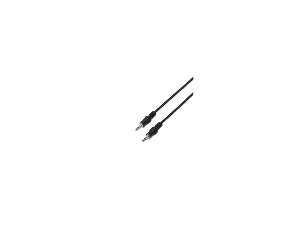 Alternative view of Cable AISENS Jack 3.5/M-Jack 3.5/M Negro 10m(A128-0144)