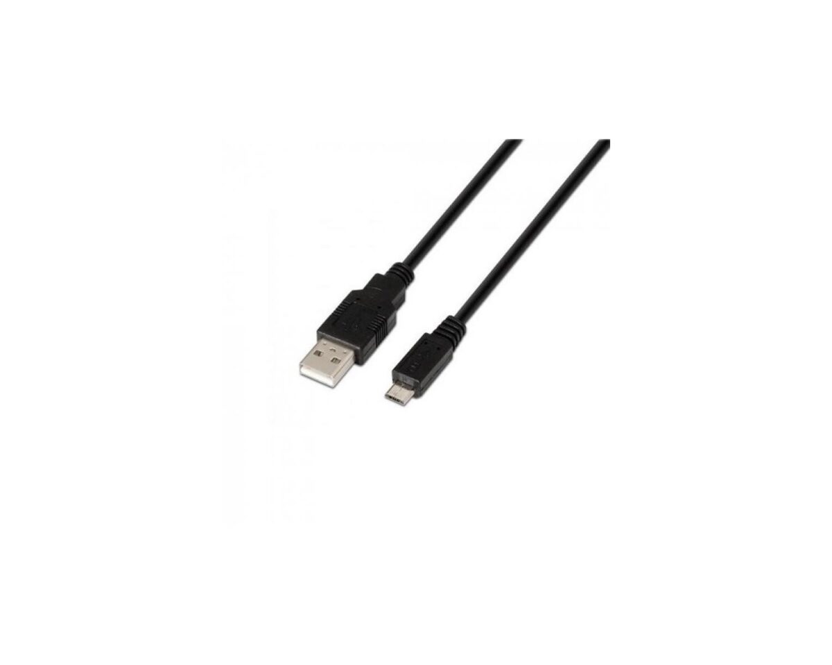 Alternative view of Cable AISENS USB-A/M a MicroUSB-B/M 3m Negro(A101-0029)