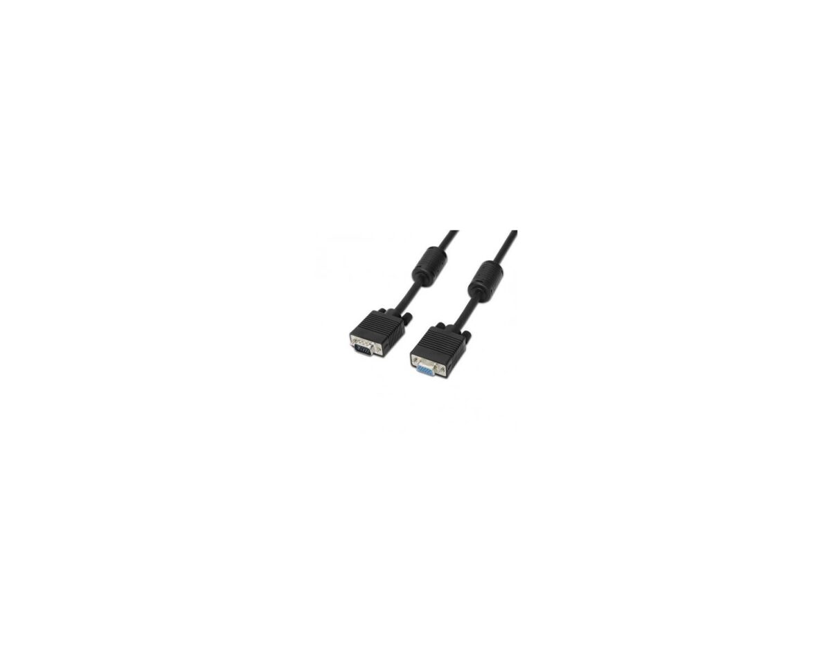 Alternative view of Cable AISENS VGA/M a VGA/H 1.8m Negro (A113-0078)