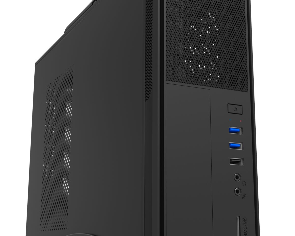 Alternative view of Caja UNYKA UK2010 300W SFX USB2/3 mATX Negra (52085)