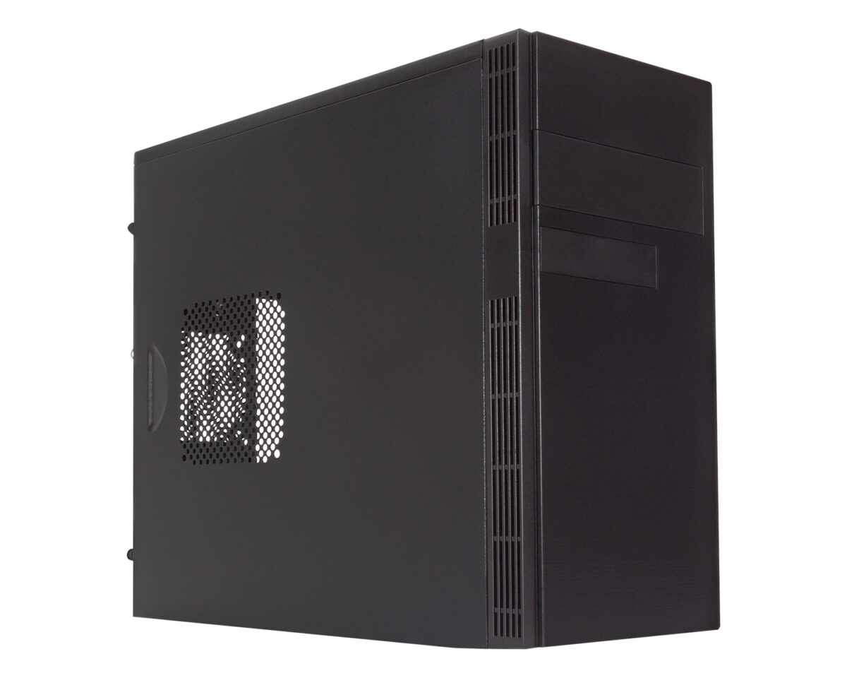 Alternative view of Caja Unyka Grey Rain Evo 500W mATX Negra (52088)