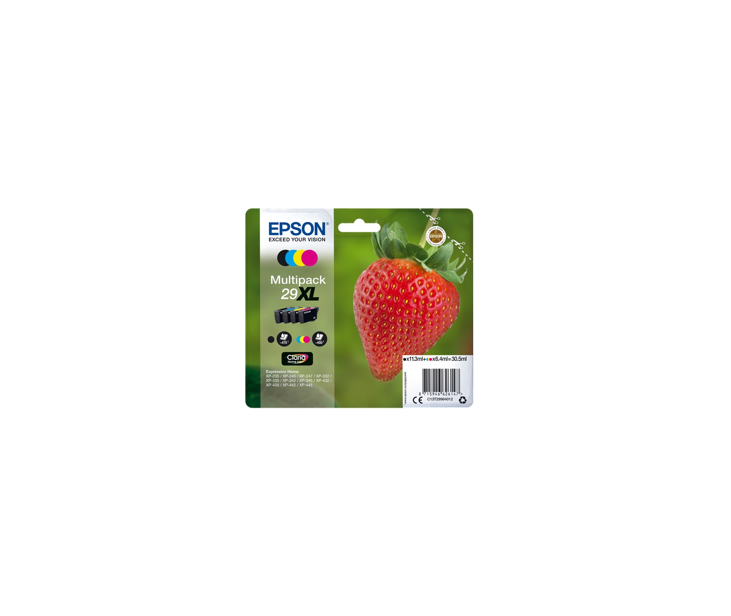 Tinta Epson 29XL T2996 Pack Negro/Color (C13T29964012) - Imagen 2