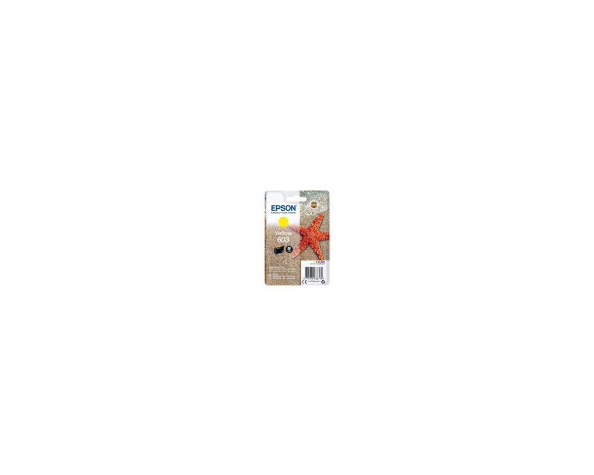 Alternative view of Tinta Epson 603 Amarillo 2.4ml Estrella (C13T03U44010)
