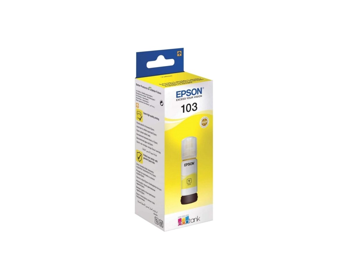 Alternative view of Botella de Tinta Epson 103 Amarillo 70ml (C13T00S44A10)