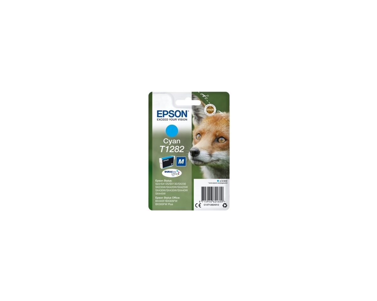 Alternative view of Tinta Epson T1282 Cian 3.5ml 260 páginas (C13T12824012)