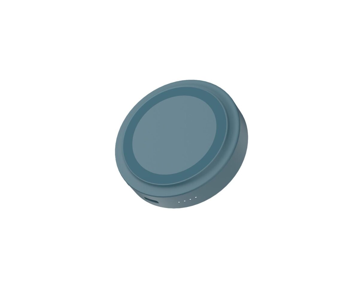 Alternative view of PowerBank Celly MagSafe Wireless 5W Azul (MAGPB3000BL)