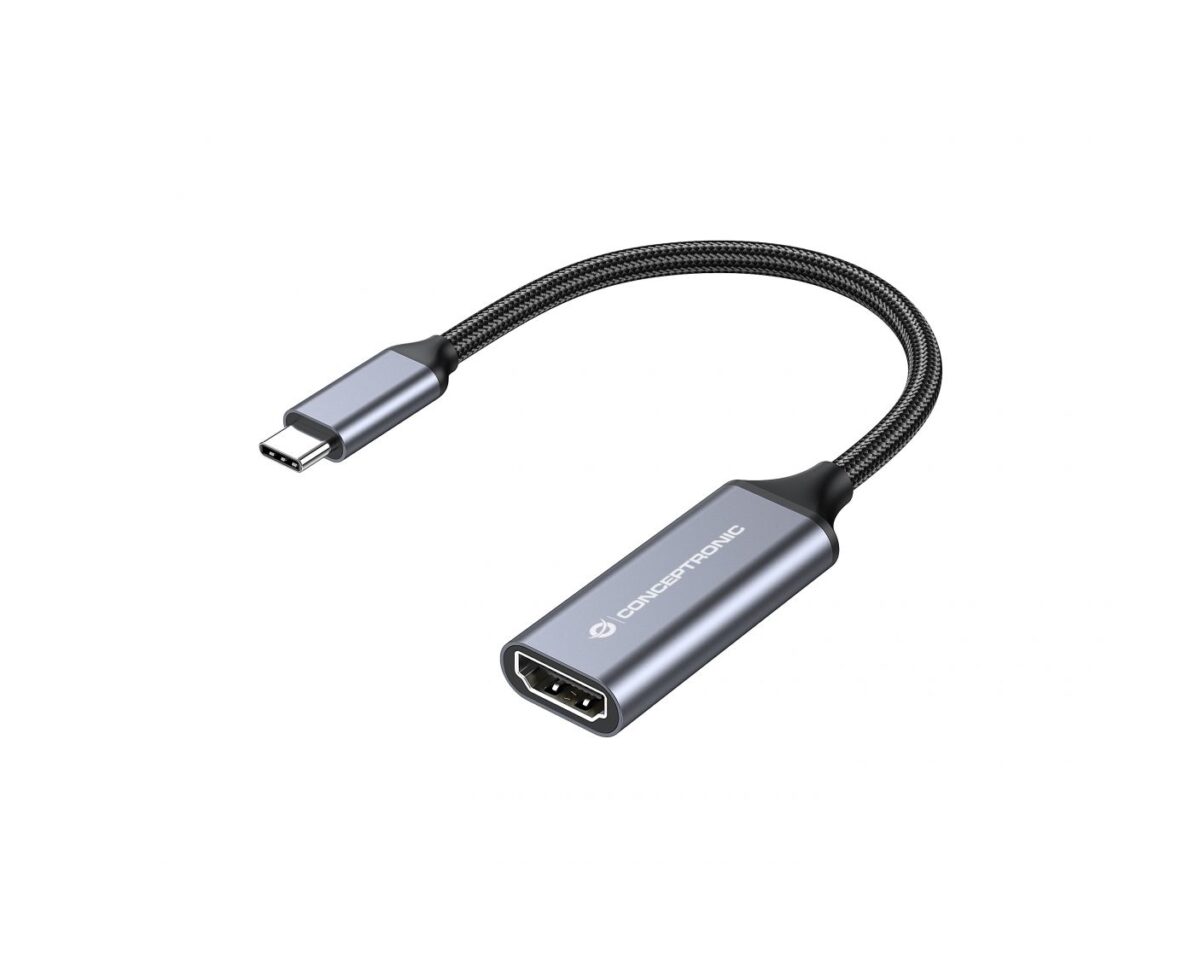 Alternative view of Adaptador CONCEPTRONIC USB-C a HDMI/H 4K 60Hz (ABBY09G)