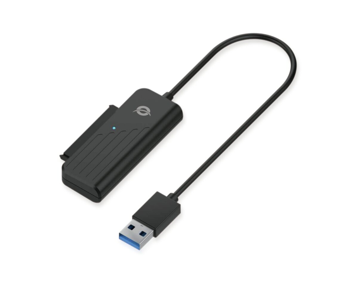 Alternative view of Adaptador CONCEPTRONIC USB 3.0 a SATA 2.5" (ABBY01B)