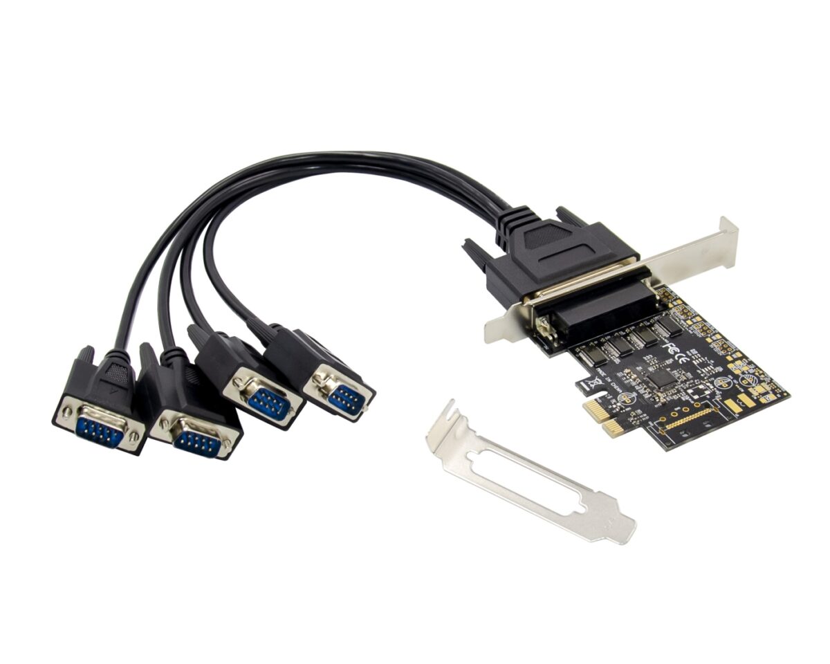 Alternative view of Controladora CONCEPTRONIC PCIe 2.0 4xRS232 (EMRICK12B)