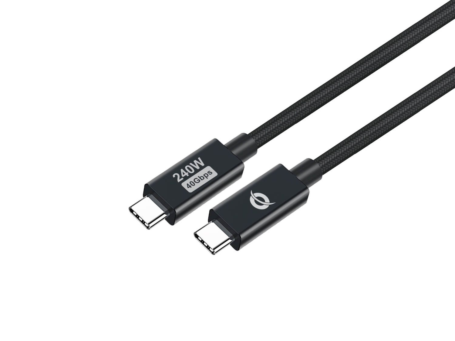 Cable CONCEPTRONIC USB-C M/M 240W 2m Negro (ETTA04B20) - Imagen 2