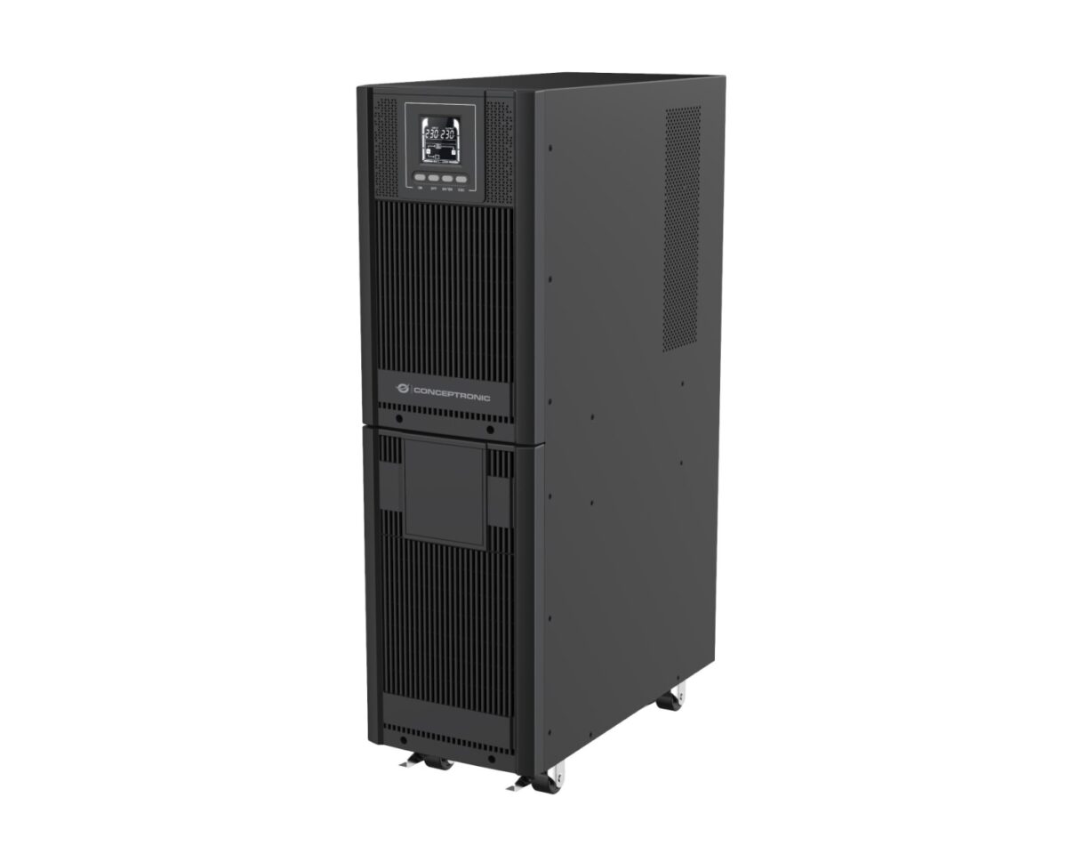 Alternative view of S.A.I. CONCEPTRONIC 6000VA 5400W Torre Negra(ZEUS52E6K)