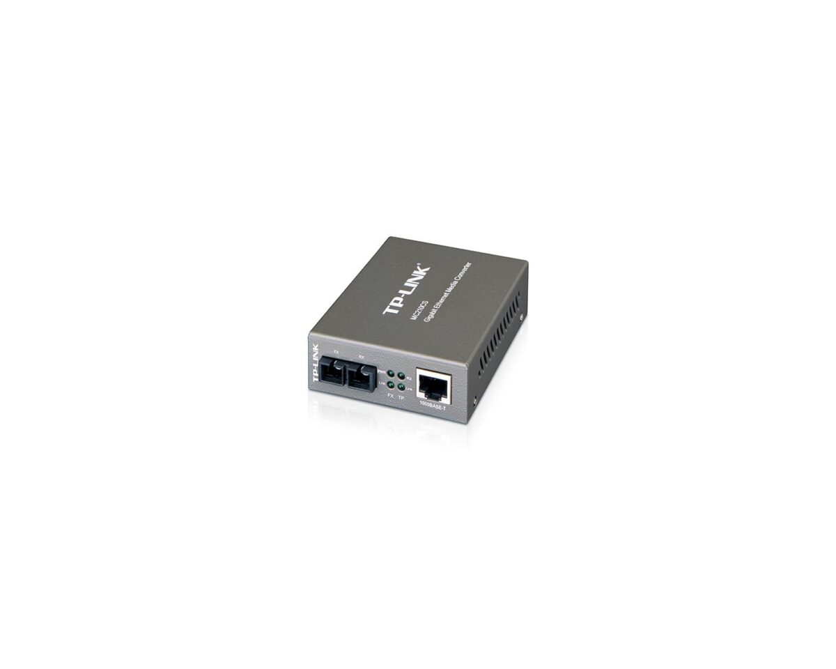 Alternative view of Conversor de Medios TP-Link Monomodo GbE (MC210CS)