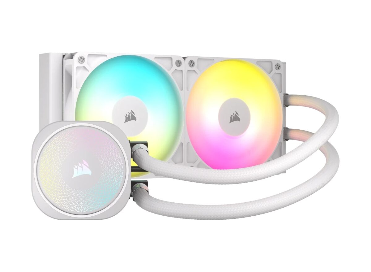 Alternative view of Ref. Líq. Corsair Nautilus 240 Blanca (CW-9060094-WW)