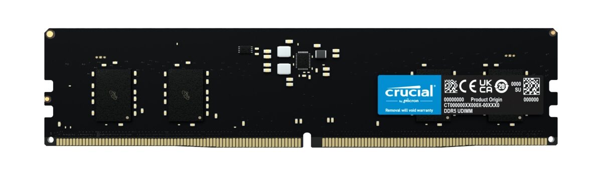 Alternative view of Módulo Crucial DDR5 8Gb 5600MHz (CT8G56C46U5)