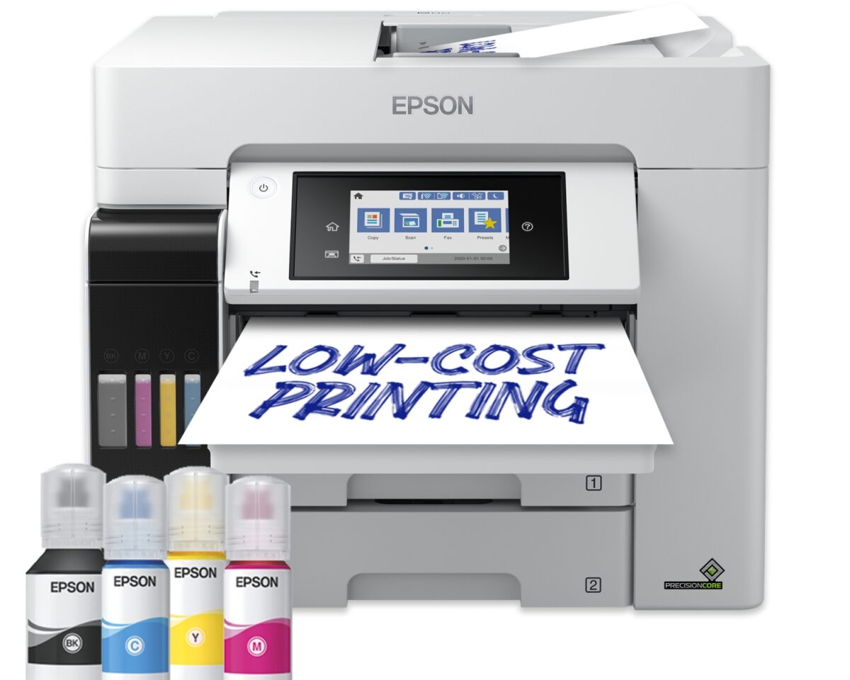 Alternative view of Multif Epson EcoTank Pro ET-5885 A4 Color (C11CJ28405)