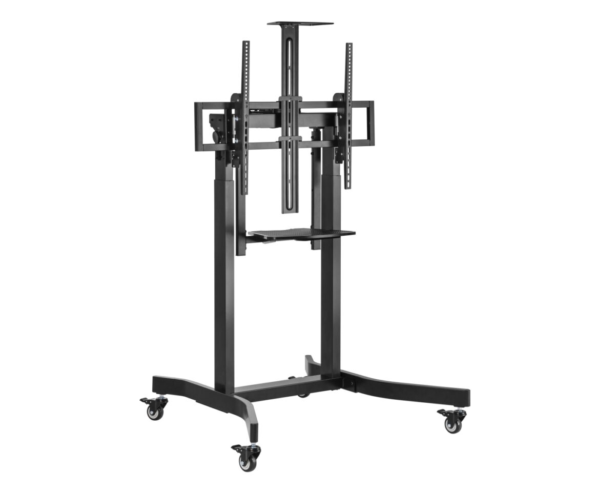 Alternative view of Soporte Suelo EQUIP Motorizado 55"-100" Negro (650633)