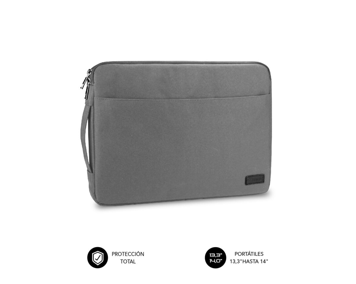 Alternative view of Funda SUBBLIM Urban Sleeve 14" Gris (SUB-LS-0PS0002)