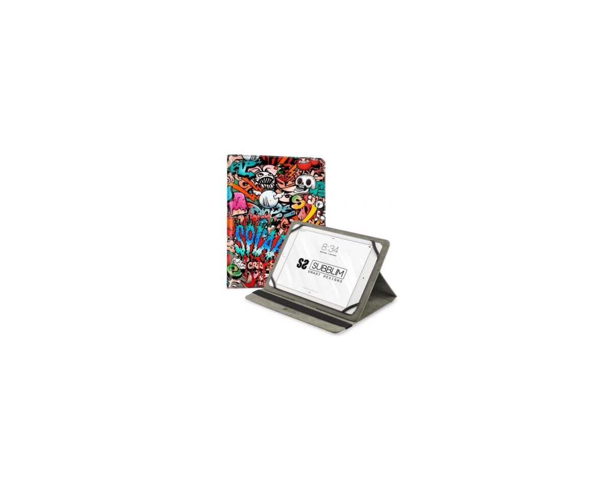 Alternative view of Funda SUBBLIM Trendy Graffiti 10.1-11" (SUB-CUT-4TC010)