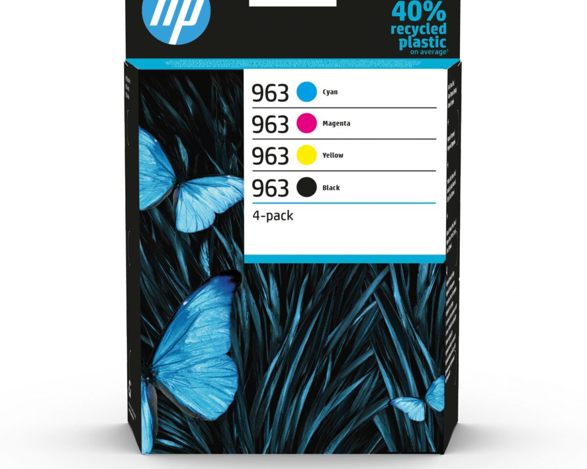 Alternative view of Tinta HP 963 Pack Negro/Tricolor (6ZC70AE)