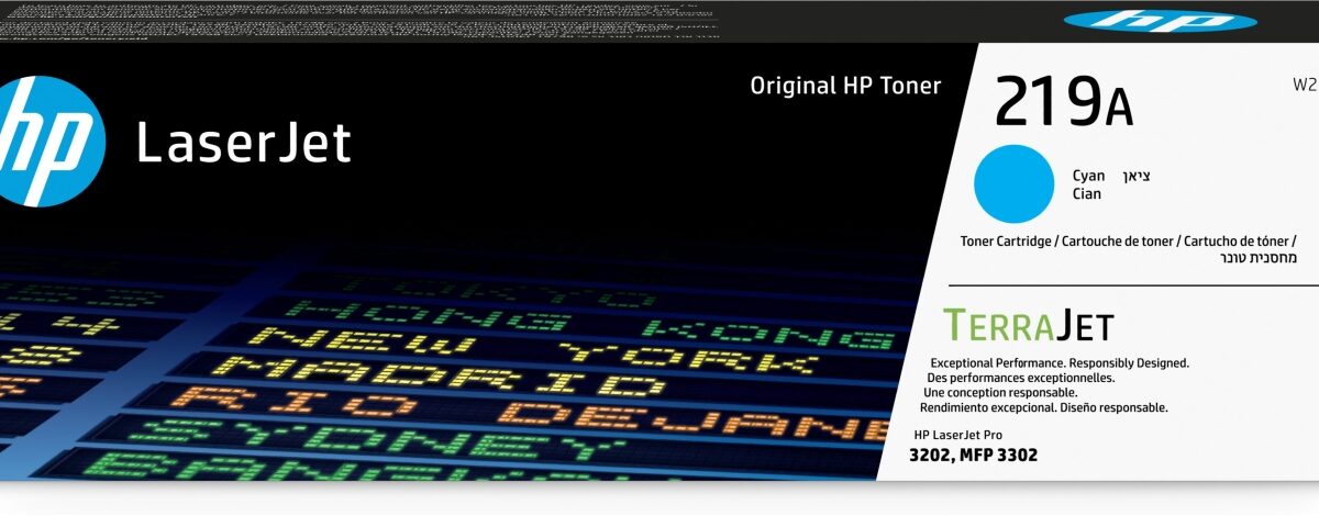 Alternative view of Toner HP LaserJet 219A Cian 1200 páginas (W2191A)