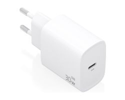Cargador de Pared AISENS 30W 1xUSB-C Blanco (A110-0950)