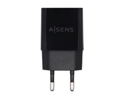 Cargador de Pared AISENS 10W 1xUSB-A Negro (A110-0527)