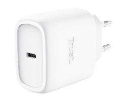 Cargador Pared Trust Maxo GaN 45W 1USB-C Blanco (25522)