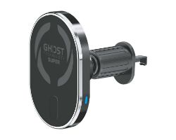 Soporte Coche CELLY Carga Inalámbrica (GHOSTSUPERMAGCH)