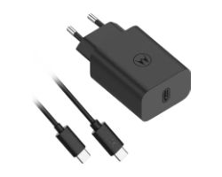 Cargador de Pared Motorola 30W USB-C Negro (SJMC302)