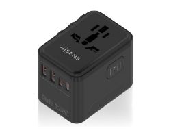 Cargador Pared AISENS para Viaje 25W (ASPS-2A2C08-BK)