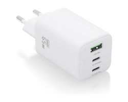 Cargador AISENS USB-A/C 65W Blanco (ASCH-65W3P041-W)
