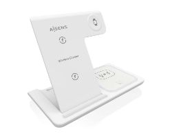 Base AISENS carga Inalámbrica 15W (ASCH-15W3WC044-W)