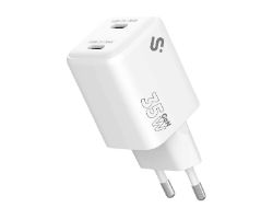 Cargador Pared SUBBLIM GaN 35W 2xUSB-C (SUBCHG-6G3520)
