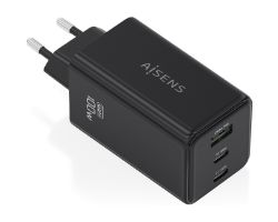 Cargador AISENS 100W 1xUSB-A 2USB-C (ASCH-100W3P052-BK)