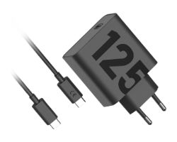 Cargador de Pared Motorola 125W USB-C Negro (SJMC1252)