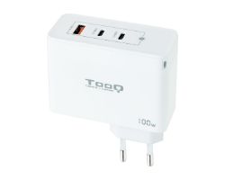 Cargador de Pared TooQ 100W USB-A/C (TQWC-GANQC2PD100W)