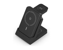 Cargador AISENS Qi Inalámbrico Negro(ASCH-15W4WC064-BK)