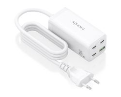 Cargador AISENS 100W 1xUSB-A 3xUSB-C (ASCH-100W4P053-W)