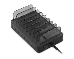 Estación de Carga CONCEPTRONIC 75W 8P Negra (OZUL02B)