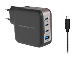 Cargador de Pared CONCEPTRONIC USB-A/C 100W (ALTHEA18B)
