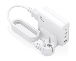 Cargador AISENS 140W 1xUSB-A 3xUSB-C (ASCH-140W4P055-W)