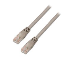 Cable AISENS RJ45 Cat.6 UTP AWG24 1m Gris (A135-0266)
