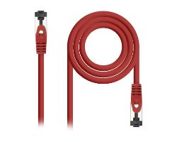 Nanocable Cat.8.1 SSTP Rojo 30cm(10.20.2000-L30-R)