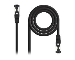 Nanocable RJ45 Cat.8.1 SSTP 0.5m Negro (10.20.2000-BK)