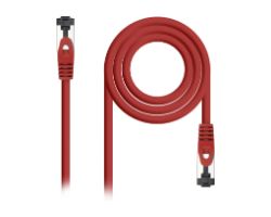 Cable Nanocable Cat.8.1 SSTP Rojo 0.5m (10.20.2000-R)