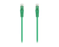 Latiguillo AISENS RJ45 Cat6a UTP 25cm Verde (A145-0577)