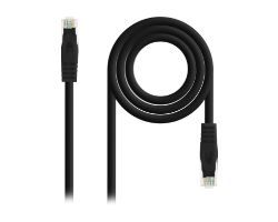Nanocable RJ45 Cat.6a 30cm Negro (10.20.1800-L30BK)